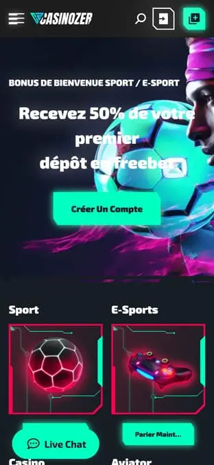 Casinozer Casino sans Verification 2026